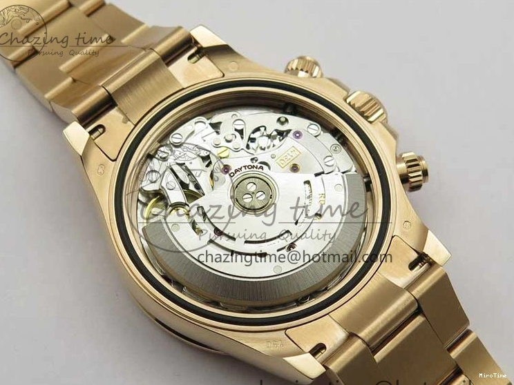 MiroTime 0421 Daytona 116508 RG Noob 1:1 Best Edition 904L SS Case and Bracelet RG Dial Numbers SA Comfortable 2704